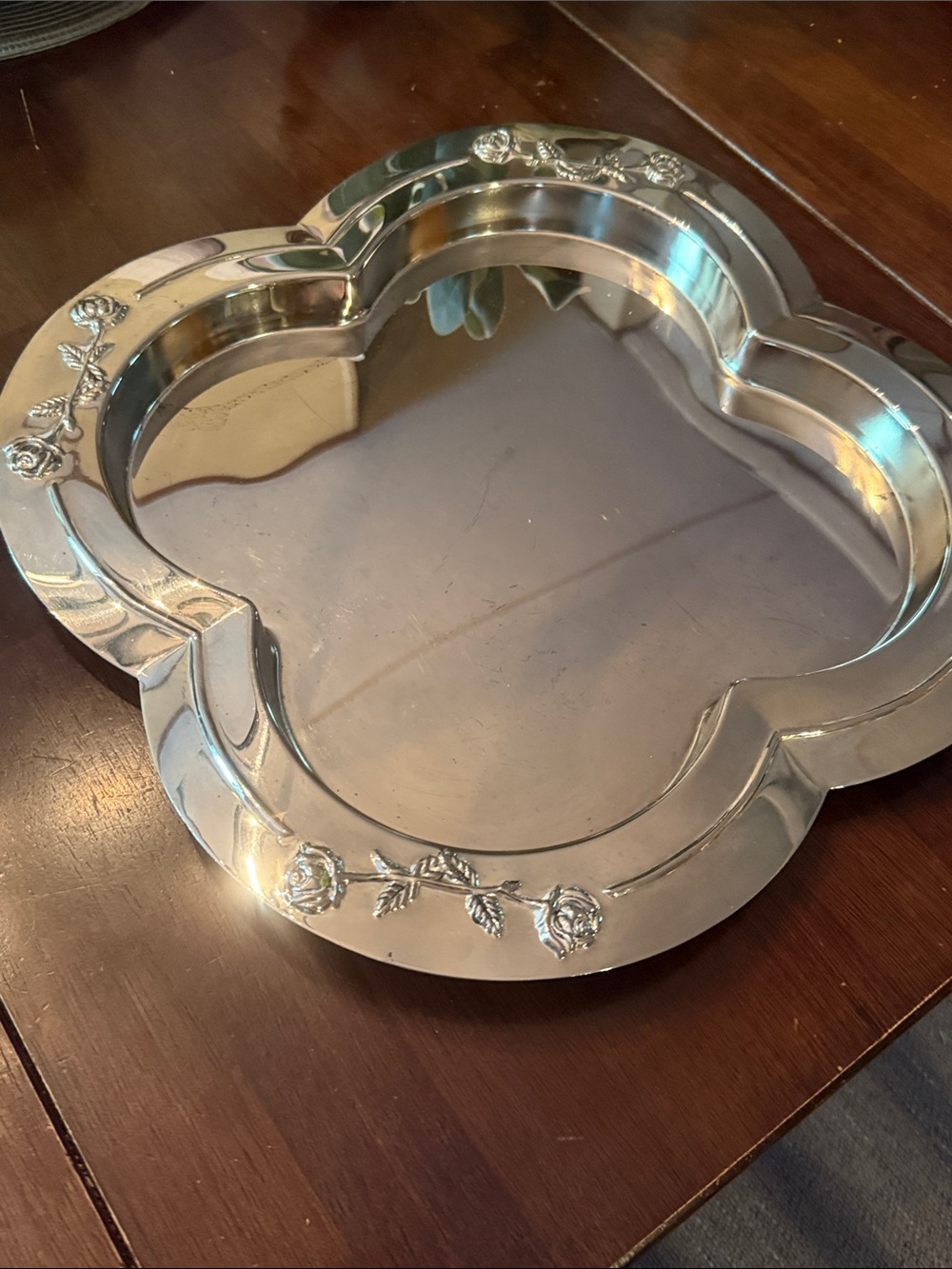 Vintage Godlinger Silverplate Tray.